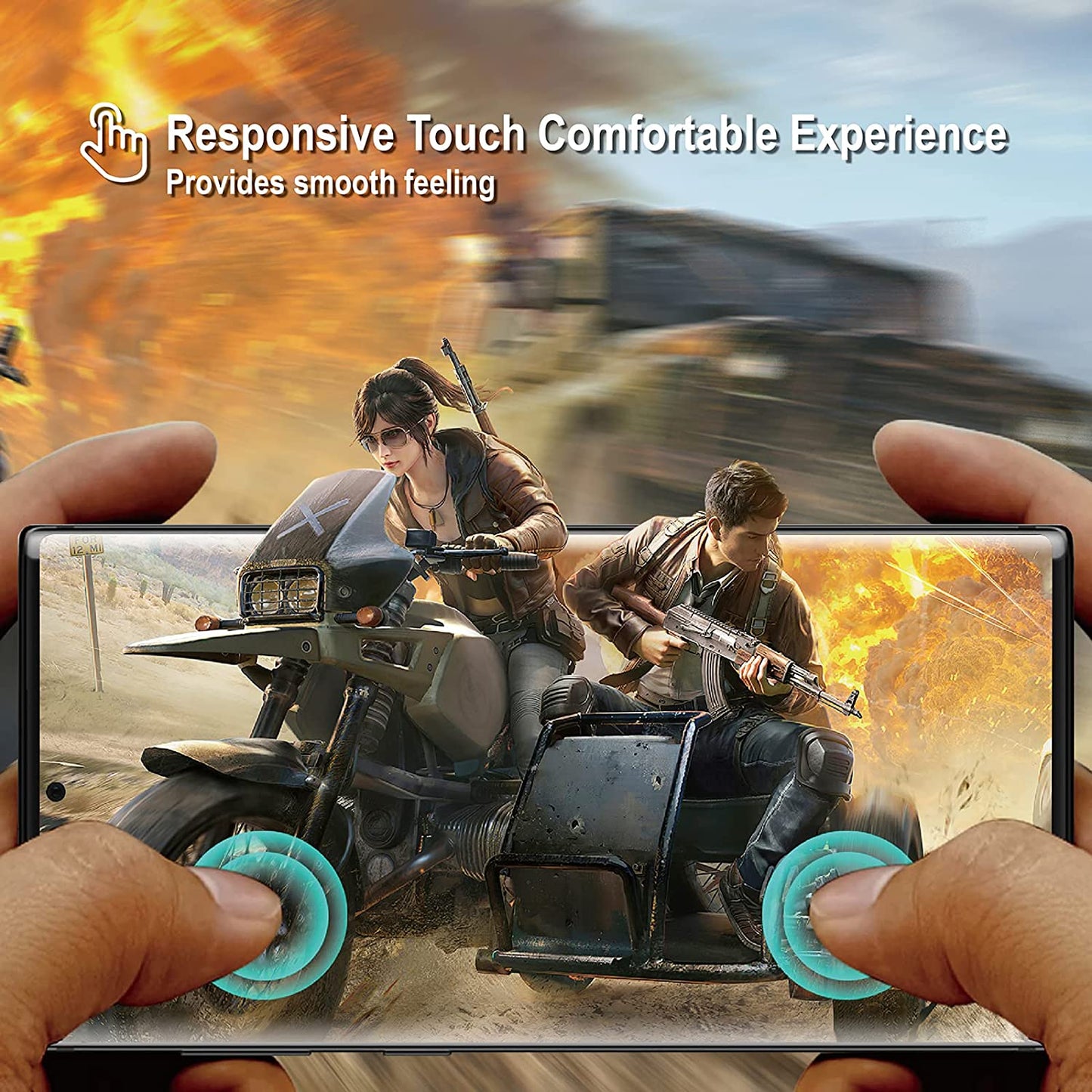 AACL [2 Pack Screen Protector for Samsung Galaxy Note 20 Ultra 5G,6.9 Inch,Curved Tempered Glass,Compatible with Ultrasonic Fingerprint Scanner  Better Future Glass   