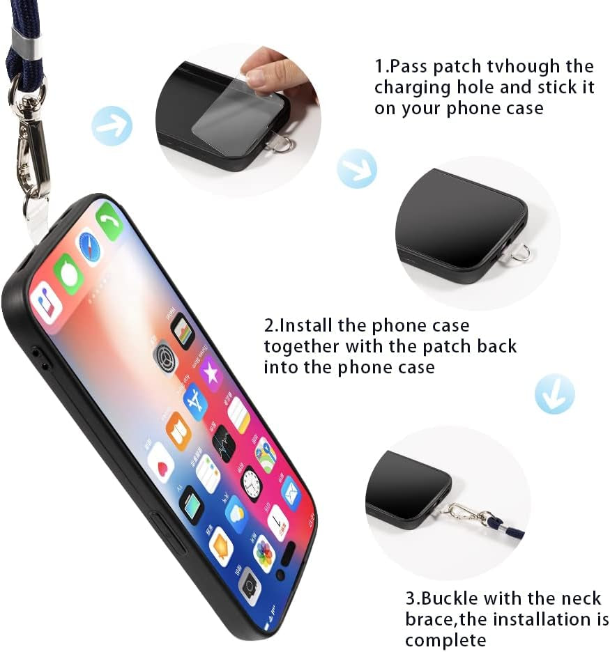 Shantime Xiaomi Mi 10T Lite Case + Universal Mobile Phone Lanyards, Neck/Crossbody Soft Strap Silicone TPU Cover Bumper Shell for Xiaomi Mi 10T Lite 5G (6.67”)  Shantime   