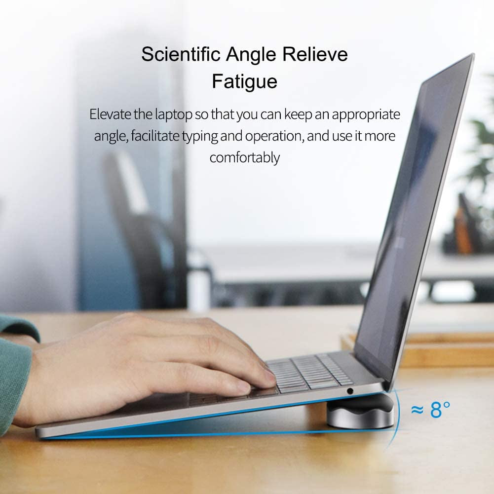Laptop Cooling Pad, Hagibis Ergonomic Laptop Stand Small Invisible Cooler Ball Portable Magnetic Foot Heat for Macbook Pro Computer  Shanghai Xinxie Industrial Co., Ltd.   