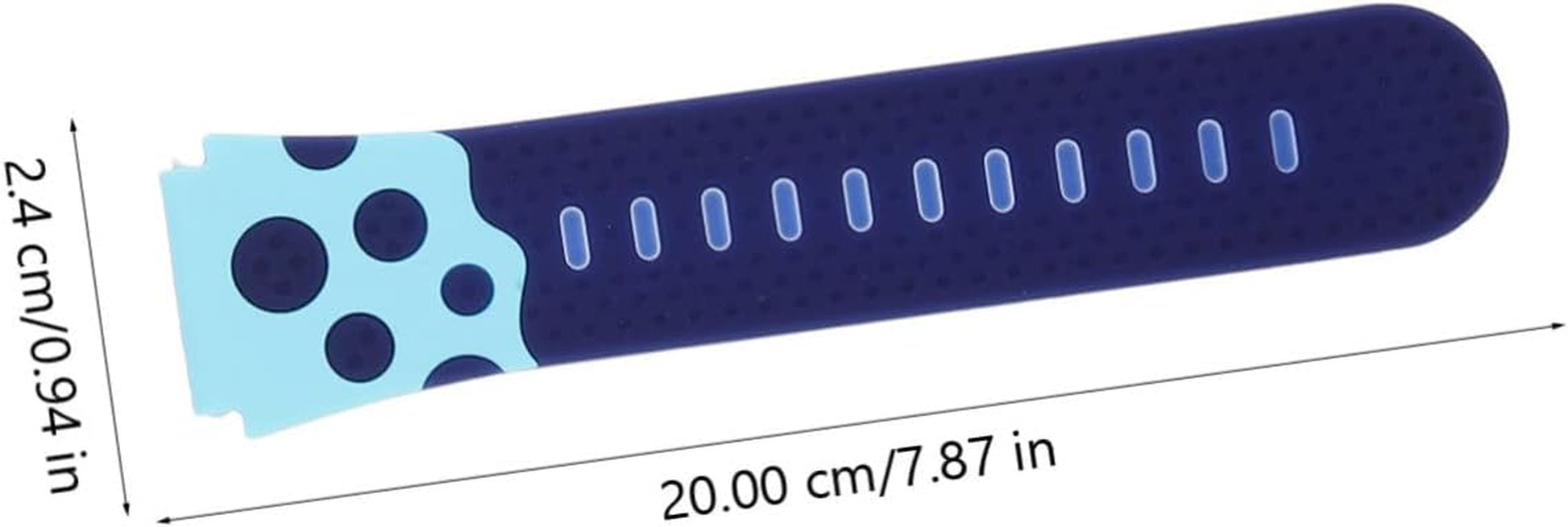 Mikikit Smartwatch Bands Children Universal Supple Wristband Belt Replacement Anti-Slip Smartwatch Watchband Strap Decorative Watch Kids Silicone Band Silicone Wristbands  Mikikit   