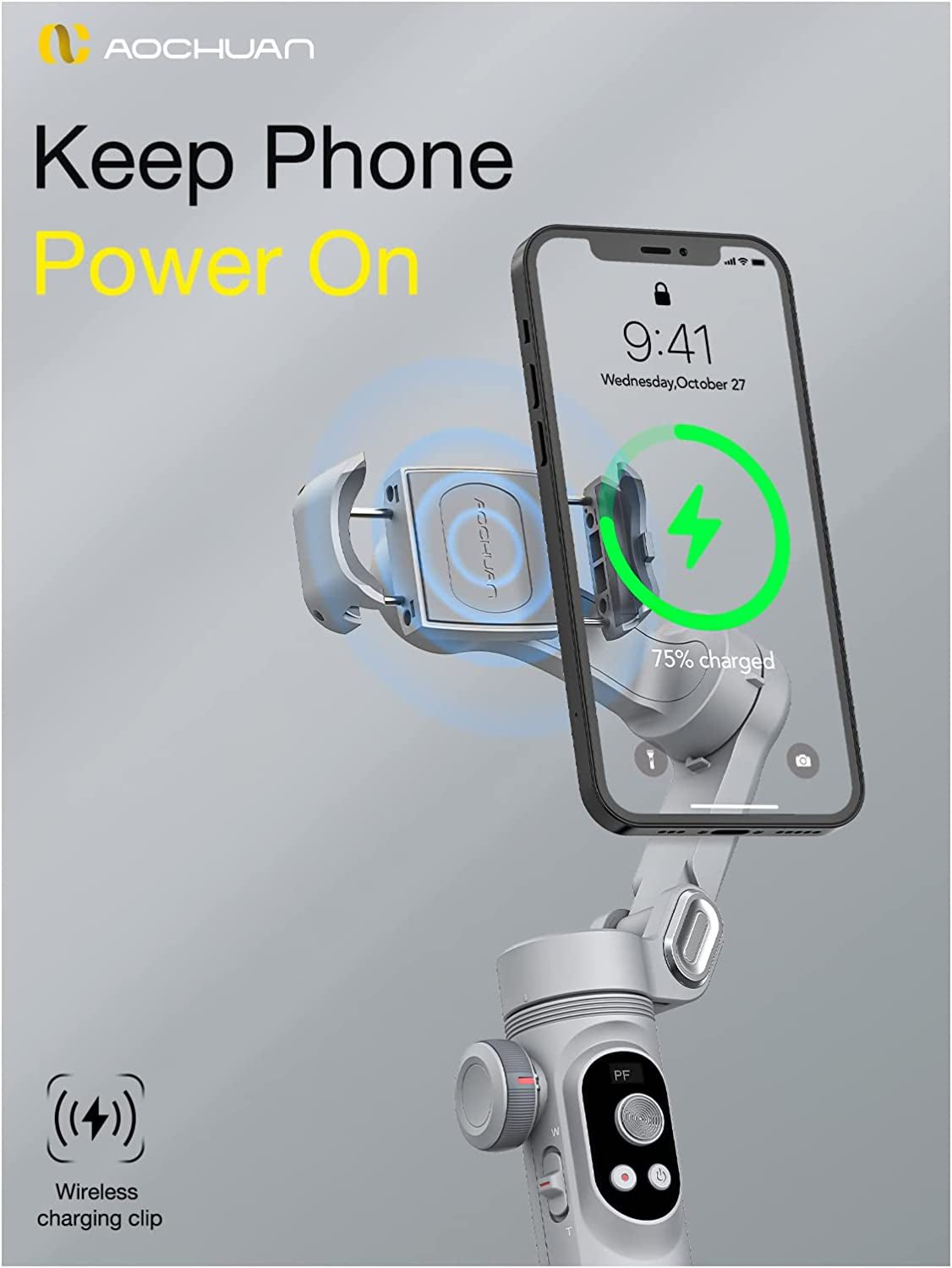 Gimbal Stabilizer for Smartphone Smart Xpro and SAMRT X  AOCHUAN   