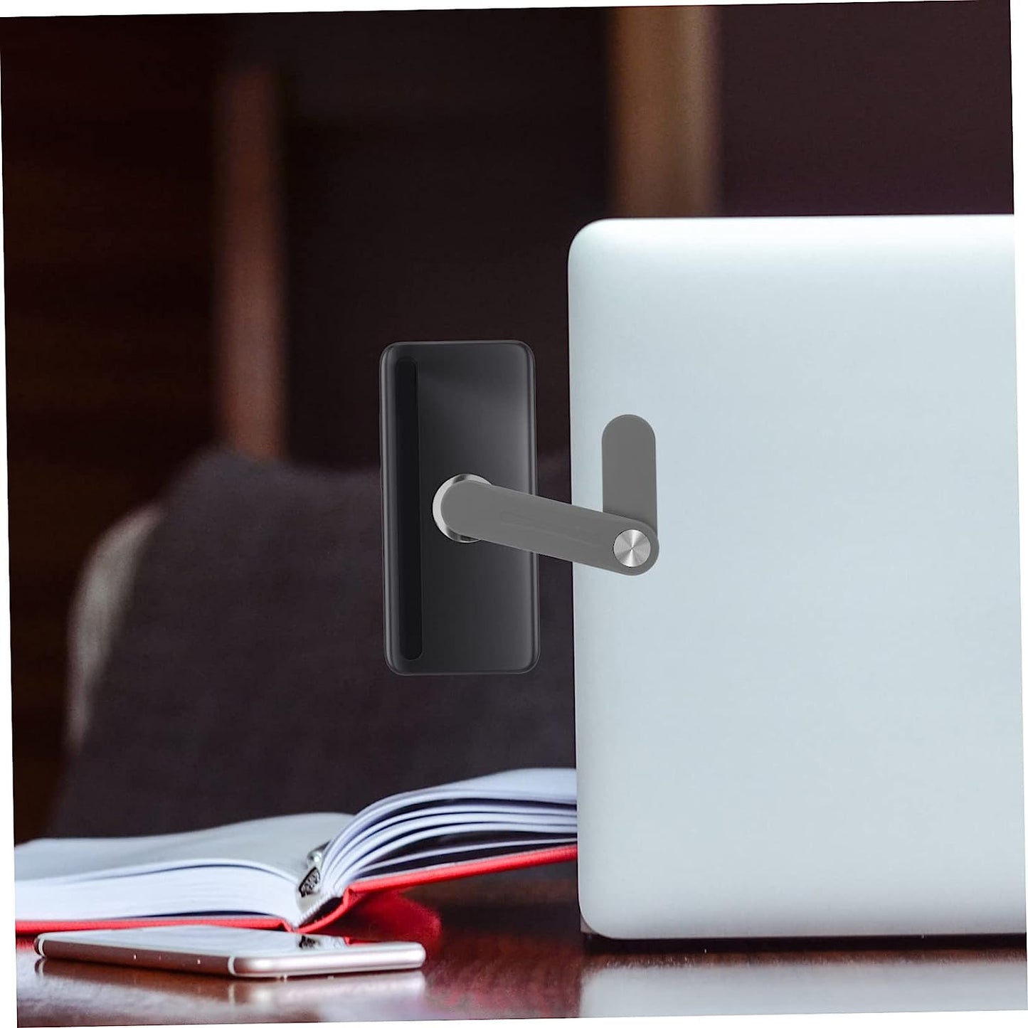 FUNOMOCYA Expand Mobile Phone Bracket Plastic Stand Tablet Laptop Cell Phone Stand for Desk Laptop Phone Holder Magnetic Laptop Phone Mount Phone Side Mount Clip Laptop Arm for Phone Monitor  FUNOMOCYA   