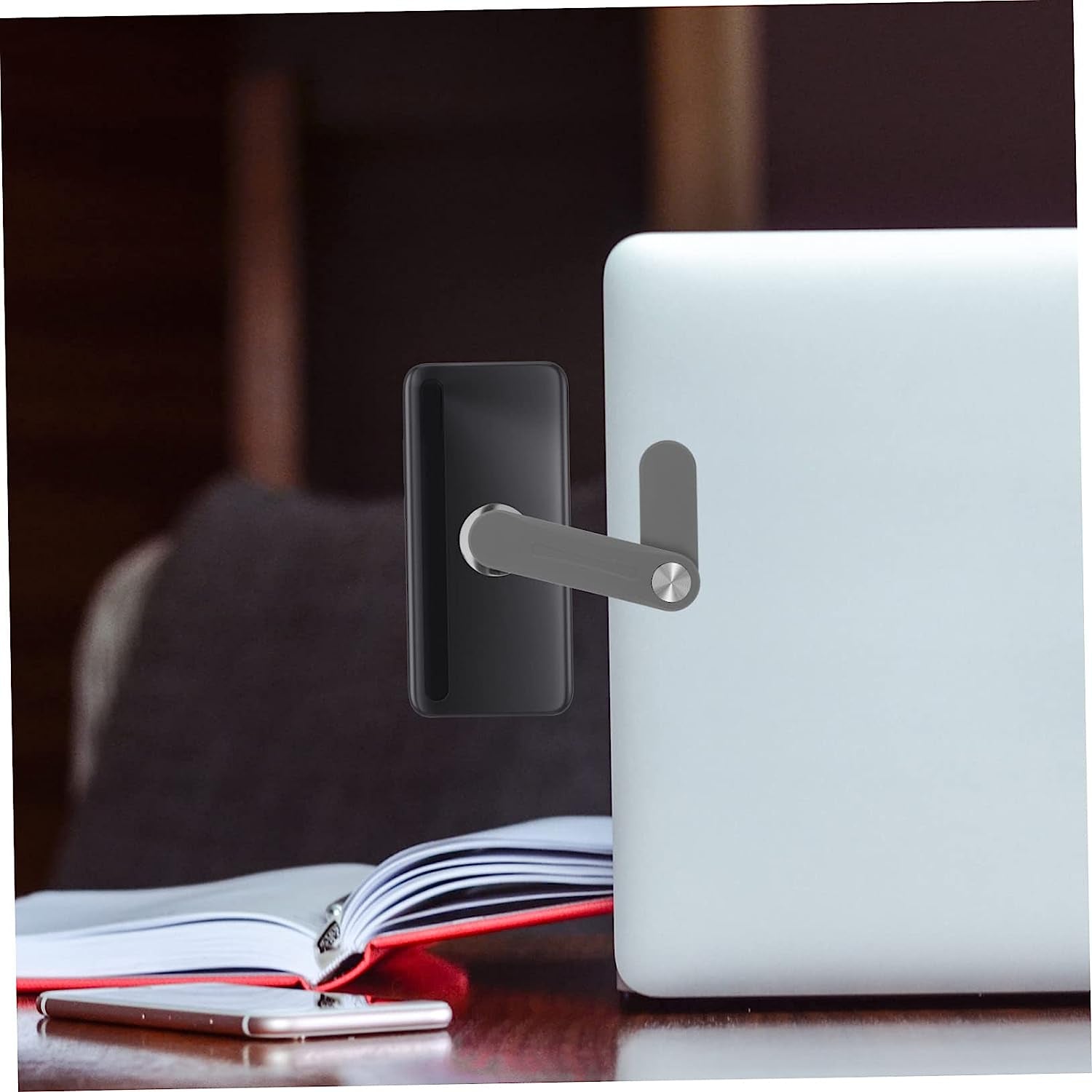 FUNOMOCYA Expand Mobile Phone Bracket Plastic Stand Tablet Laptop Cell Phone Stand for Desk Laptop Phone Holder Magnetic Laptop Phone Mount Phone Side Mount Clip Laptop Arm for Phone Monitor  FUNOMOCYA   