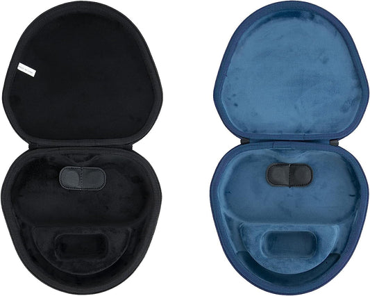 Black + Blue Hard Cases Replacement for Apple Airpods Max Headphone by Co2Crea  co2CREA   