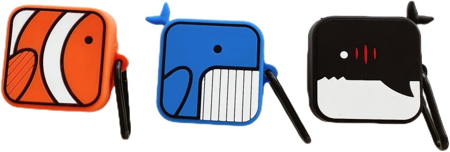 Aikeduo Secure Lock Case for Samsung Galaxy Buds Live Case Shock-Absorbing Cute Fish Pattern Design Protective Cover Silicone Shell Boys Girl Protective Case  AiKeDuo   