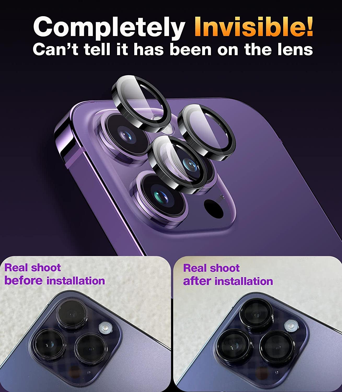 TORRAS 2023 Latest Upgraded 2-Pack Iphone 14 Pro Screen Protector & Camera Lens Protector [Full Protection Screen Saver] Aerospace Grade Materials Tempered Glass Anti-Fingerprint Easy Installation Bubble Killer  TORRAS   