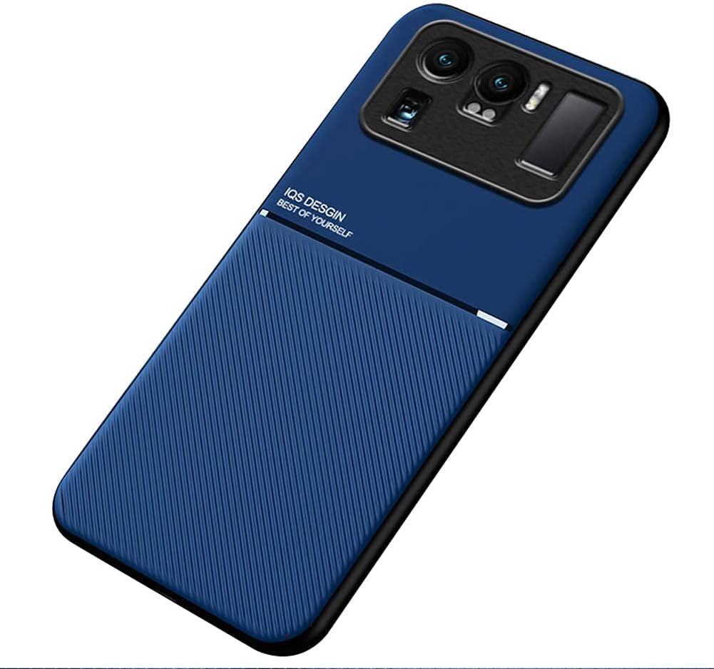 Kepuch Mowen Case Cover Bumper Built-In Metal Plate for Xiaomi 11 Ultra - Black  Kepuch Mowen-Blue  