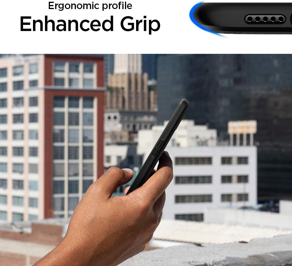 Spigen Liquid Air Armor Designed for Oneplus 6T Case (2018) - Black  Spigen   