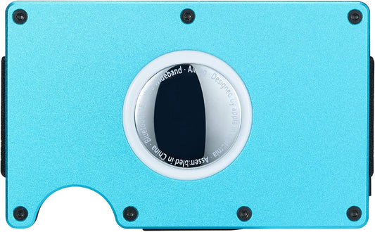 Furid Airtag Wallet (No Airtag), Metal Wallet, Mens Wallet with Money Clip, Minimalist Wallet, Slim Wallet for Men, Air Tag Wallet for Men Gift  furid   