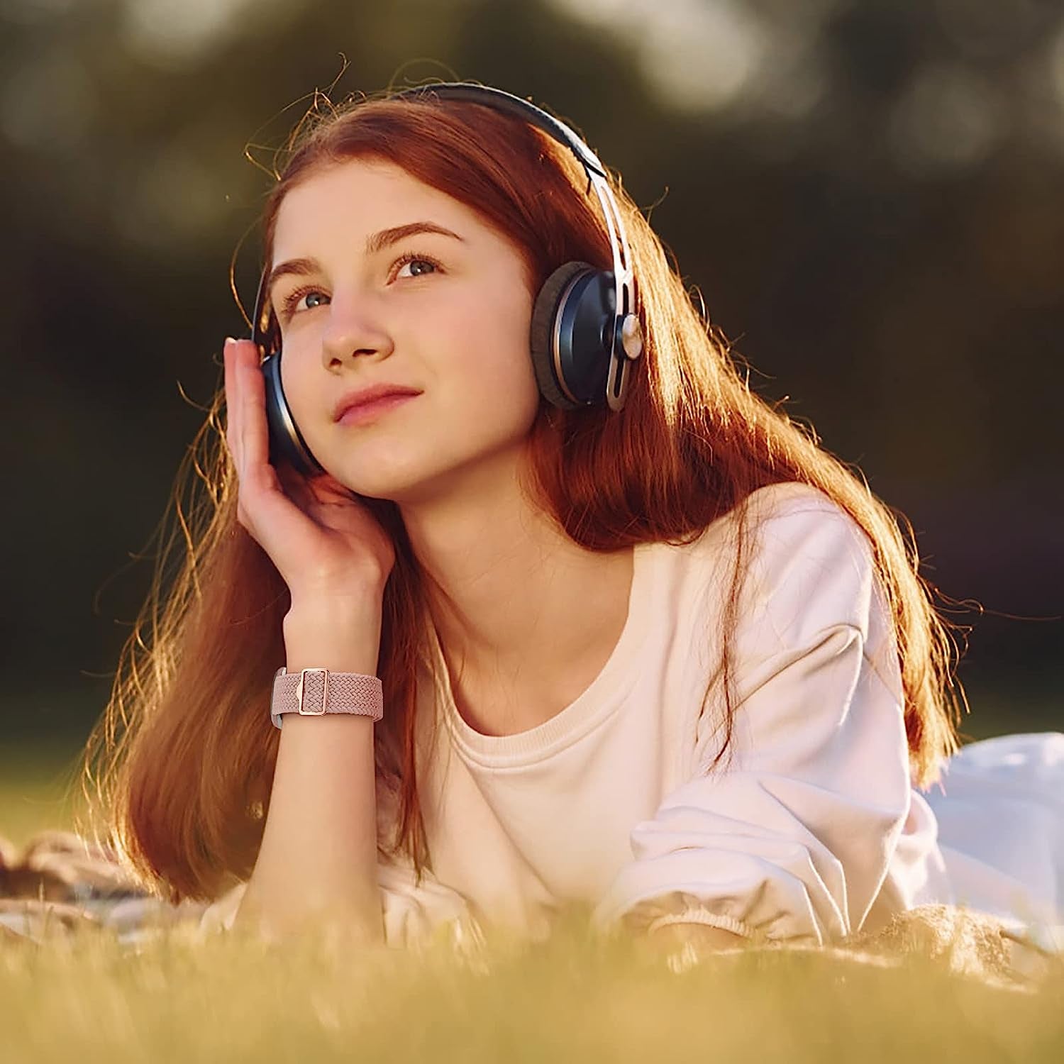 Braided Solo Loop 4 Pack Compatible with Apple Watch Band 38Mm 40Mm 41Mm 42Mm 44Mm 45Mm 49Mm Women Men, Adjustable Stretchy Strap Wristbands for Iwatch Band Ultra SE 8 7 6 5 4 3 2 1  Suitisbest   