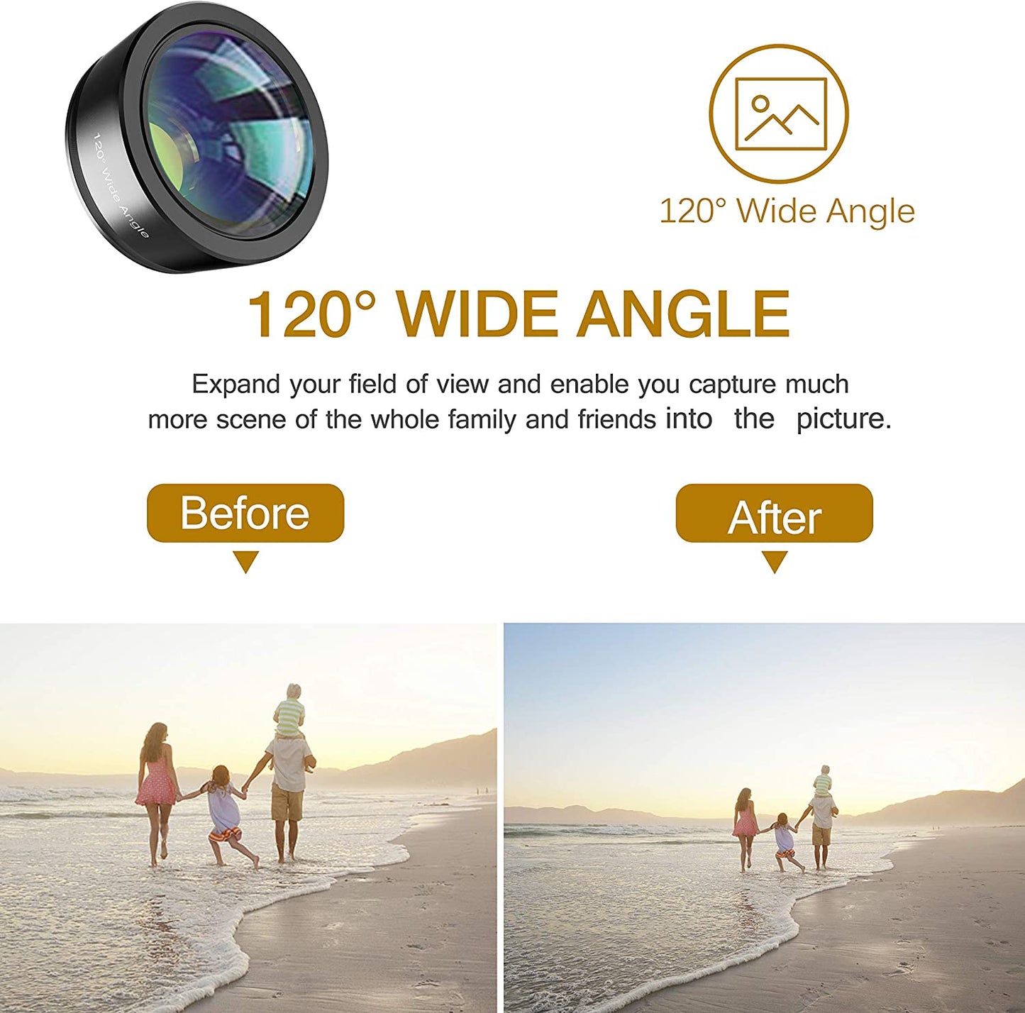 Phone Camera Lens,Upgraded 3 in 1 Phone Lens Kit-198° Fisheye Lens + Macro Lens + 120° Wide Angle Lens,Clip on Cell Phone Lens Kit Compatible with Iphone Samsung Android Smartphones  LEKNES   