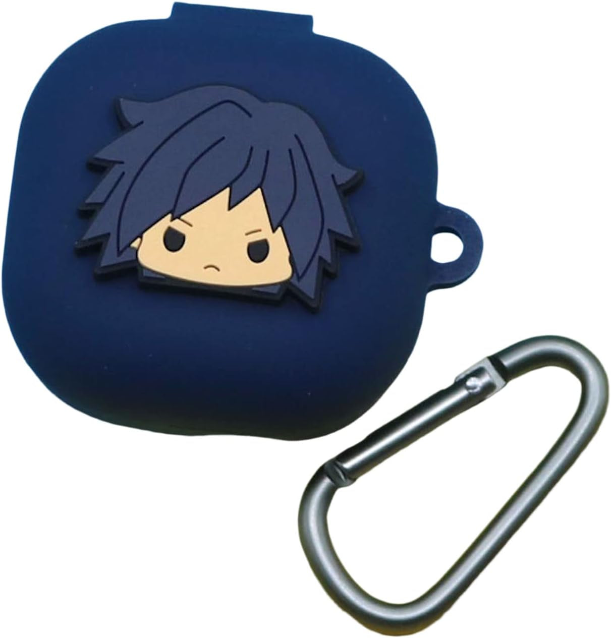 Anime Silicone Earbuds Case Cartoon Headphones Cover Fit Designed for Galaxy Buds2 Pro (2022) /Buds 2 (2021) /Samsung Galaxy Buds Live (2020) /Buds Pro (2021) (Blue)  SKPY   