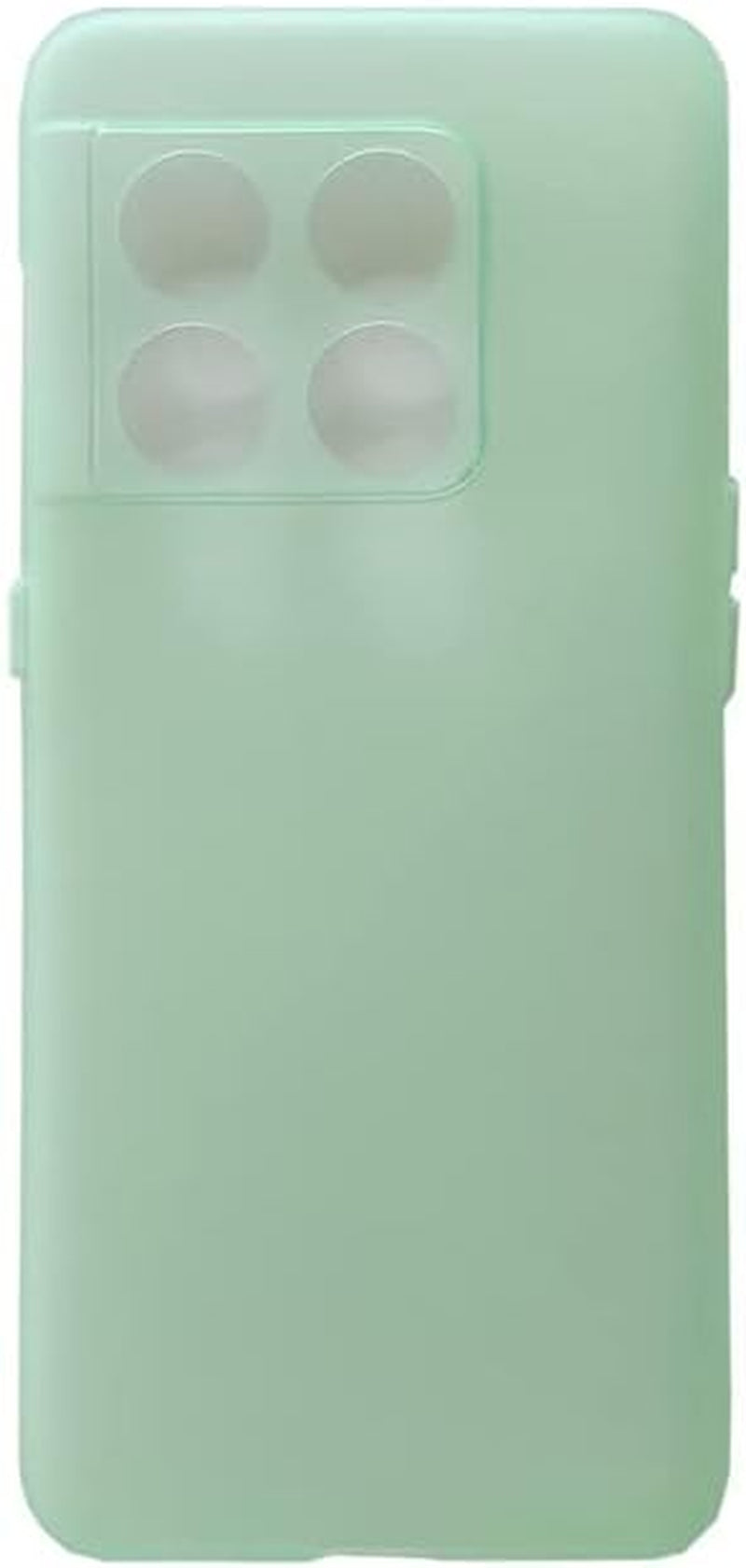 Ultra-Thin Matte Skin Anti-Fingerprint TPU Protection Case for Oneplus 10 9 9R 9RT 8T Pro Back Camera Cover Bumper Shell (Green,For Oneplus 10 Pro)  HANPINYOU   