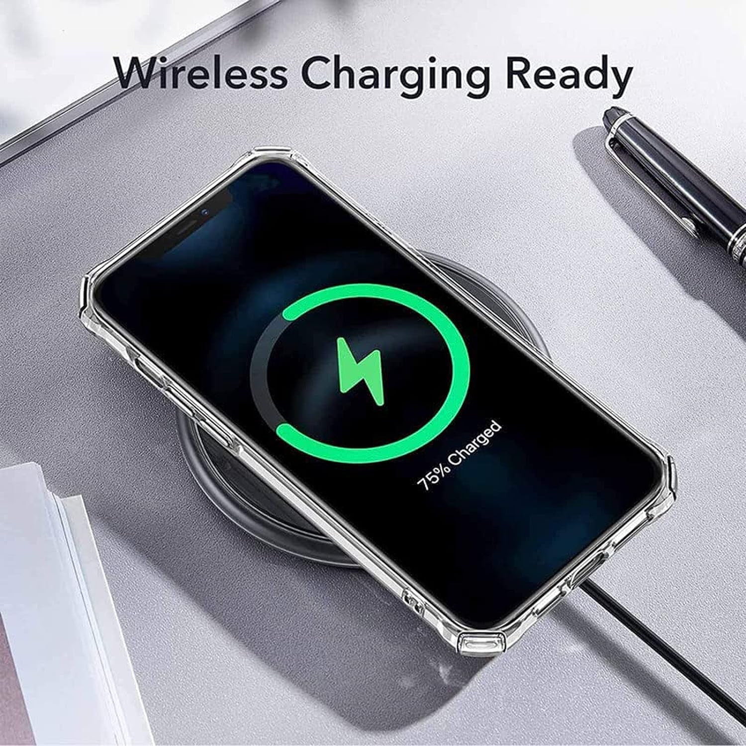 Hiooloon for Xiaomi 13 Ultra Case Clear, Slim Fit Lightweight 4 Corners Shockproof [Wireless Charging Compatible] Flexible Soft TPU Transparent Bumper Cover Anti-Scratch Heavy Duty Protection (Clear)  Hiooloon   