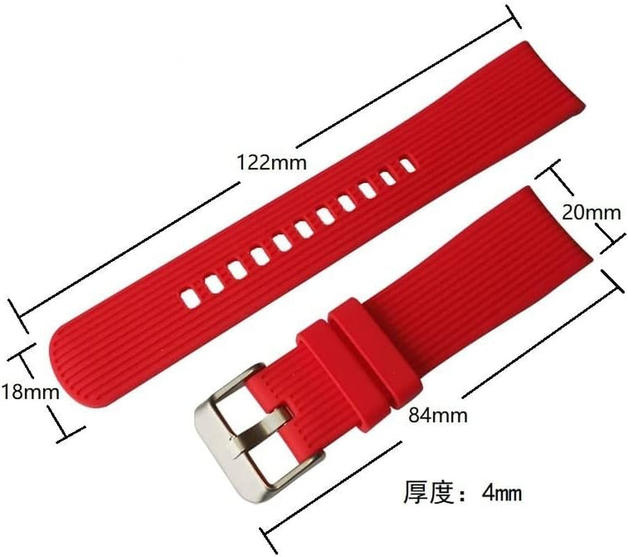 IOTUP Silicone Band Wrist Strap for Garmin Vivoactive 3 Forerunner 645 Replacement Watchband Strap for Garmin Vivoactive3 Venu Band  IOTUP   