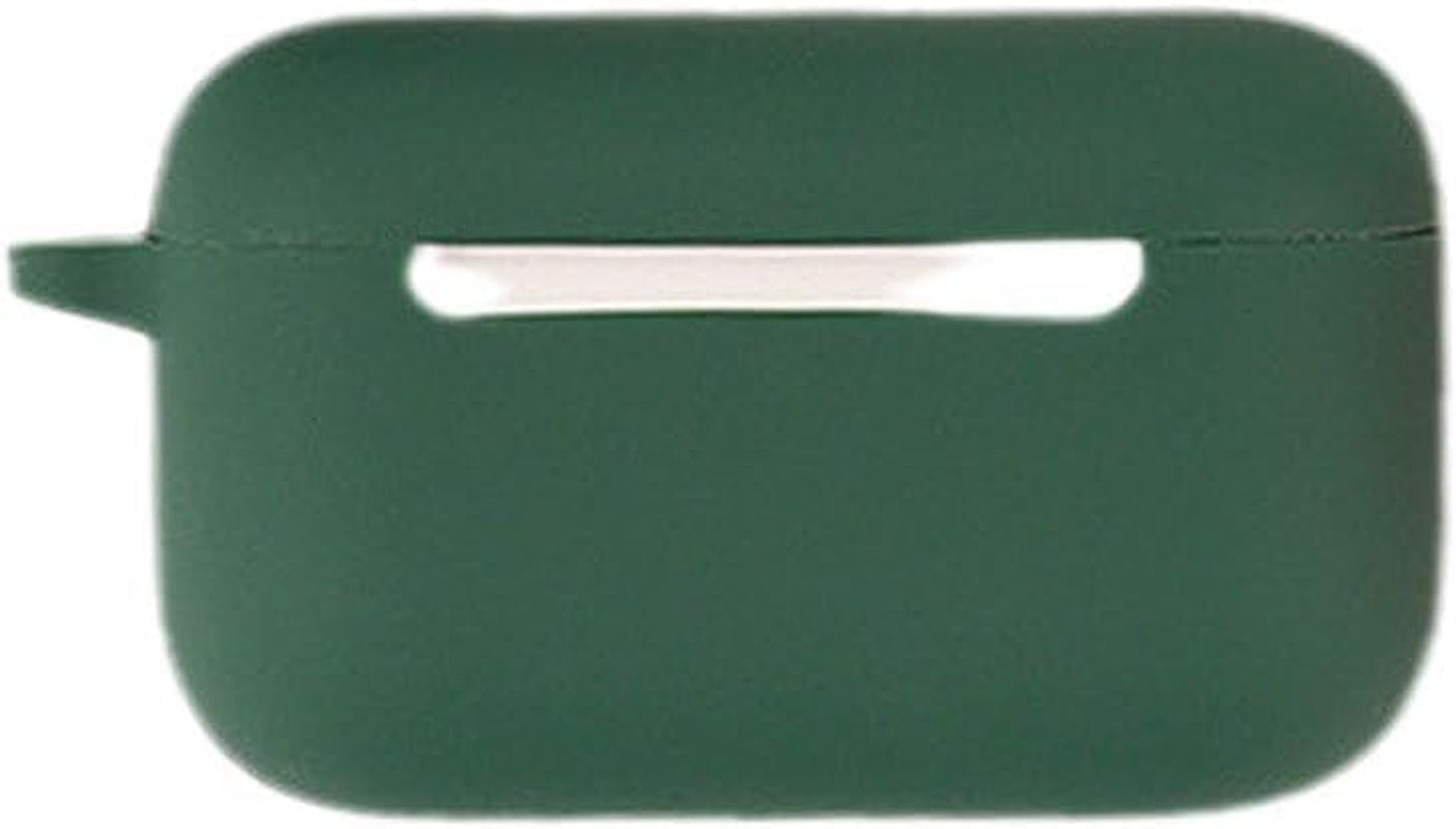 Protective Case for Echo Buds 2023, Soft Silicone Shockproof Protective Case Skin for Echo Buds 2, Wireless Earphone Charging Box Cover  GEKUPEM dark green For echo buds2 