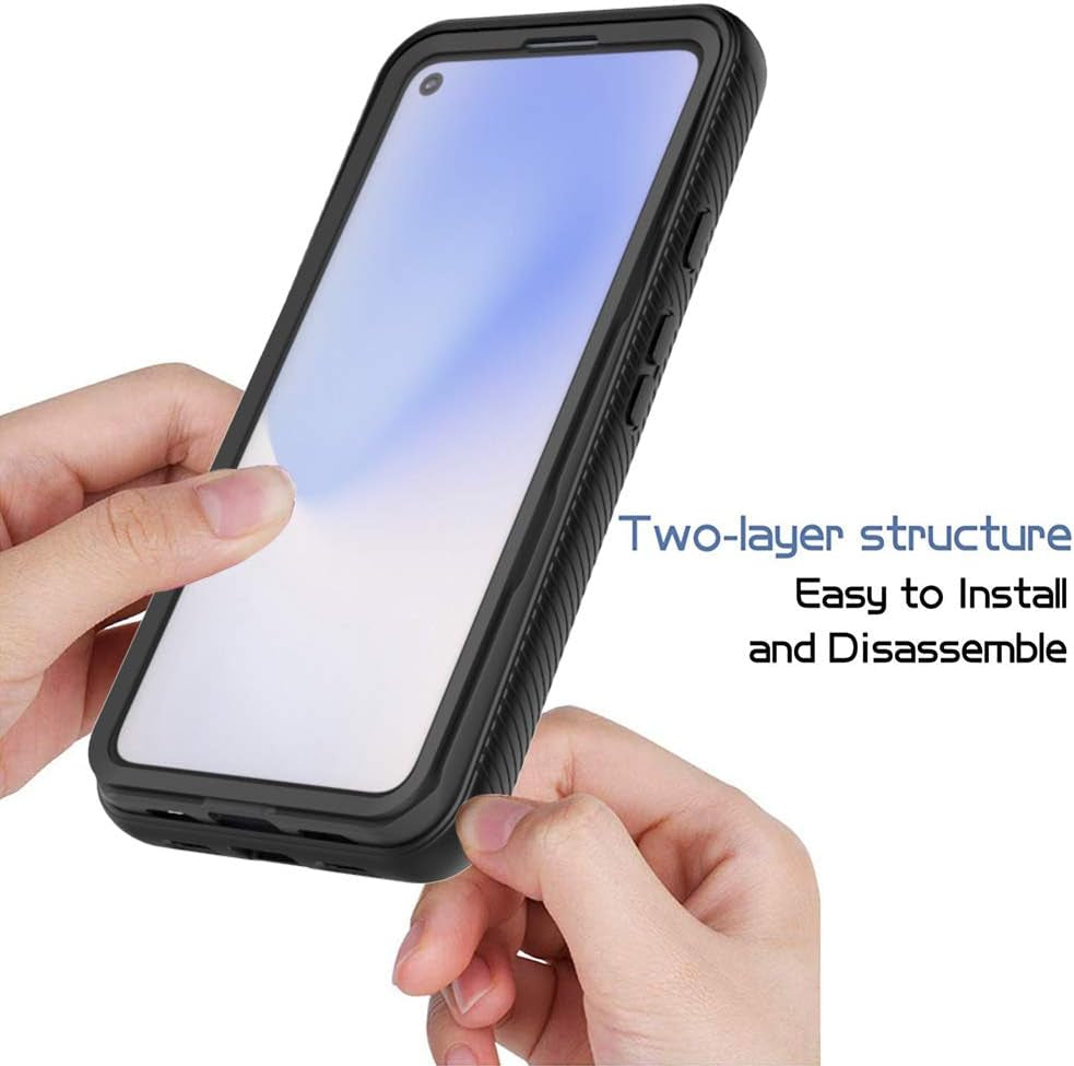Case for Google Pixel 4A 5G Case Cover,Case for Google Pixel 4A 5G UW G6QU3 Case Cover,Anti-Fall and Shock-Absorbing Protective Cover Case for Google Pixel 4A 5G G025H G025L G025E G025I Case Black  QiongNi   