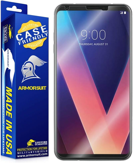 Armorsuit Militaryshield [Case Friendly] Screen Protector for LG V30 - Anti-Bubble HD Clear Film  ArmorSuit   