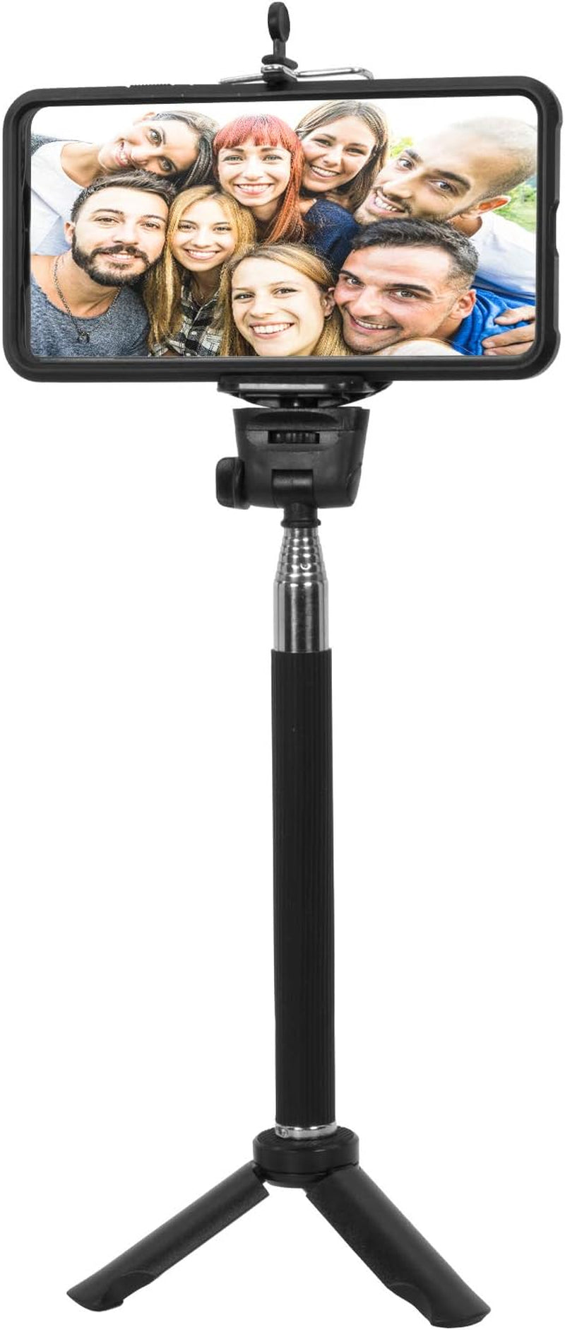 Deco Essentials Telescopic Metal 33" Selfie Stick W/Tripod and Wireless Remote for Ios/Android, Perfect for Travel, Outdoor Adventures, Beach Trips, Parties, Easy to Store  Deco Essentials   