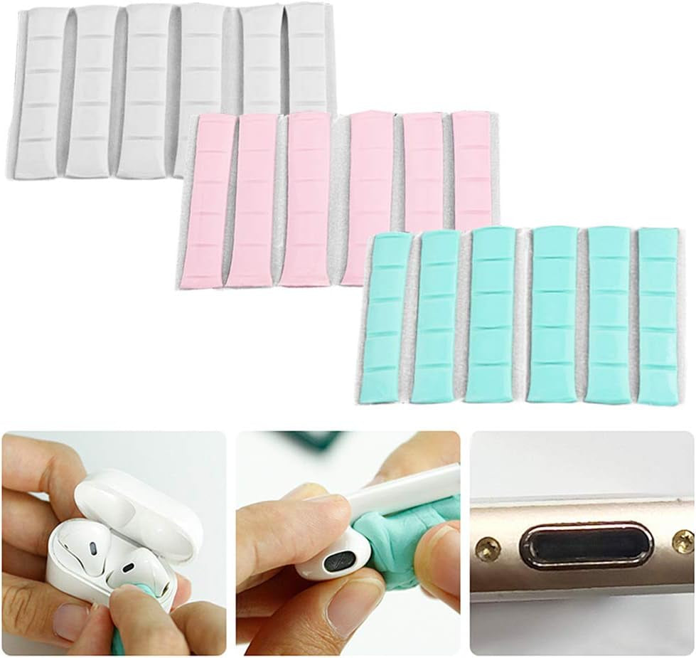 121 Pcs Cleaning Kit,Sonku Cleaner Set Putty Remover Brushes and Microfiber Cloth for Headphones,Tablets,Cameras,Keyboards,Smartphones,Charging Port Cleaning  Sonku   