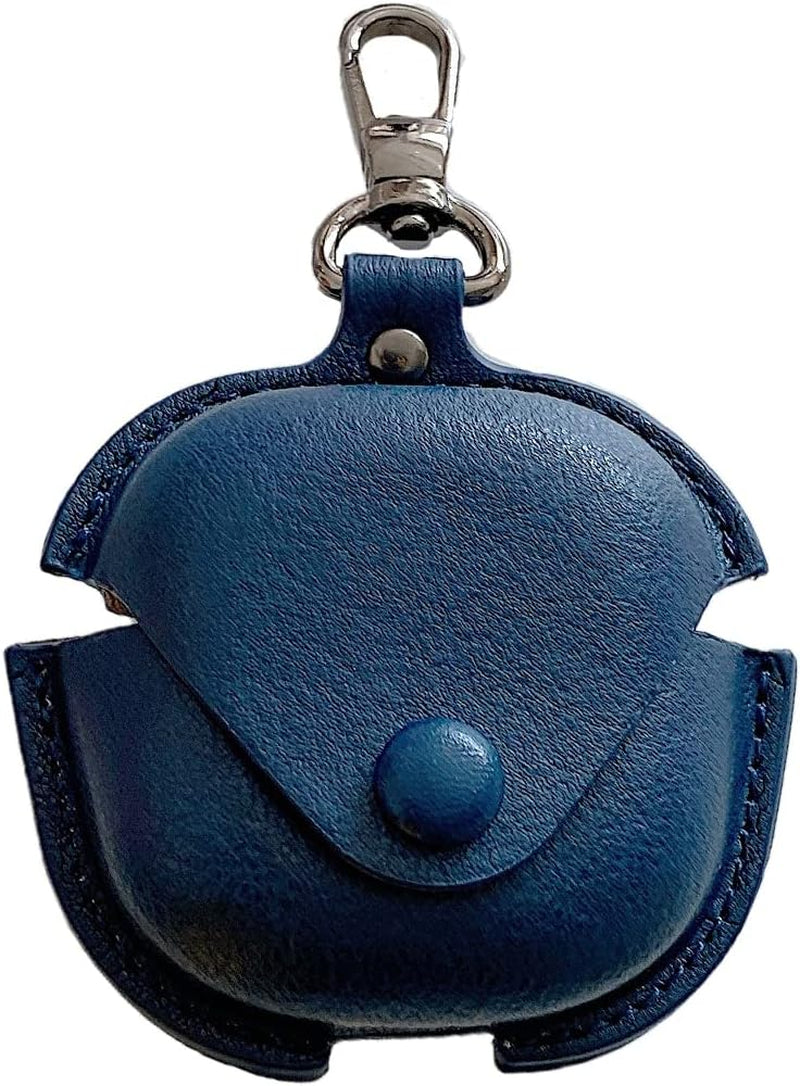 CASEVERSE Cases for Samsung Galaxy Buds2 Pro/Buds 2/Buds Pro/Buds Live with Keychain, Cute Cool Leather Shockproof Cover for Girls Boys Teens Kids  CASEVERSE Blue  