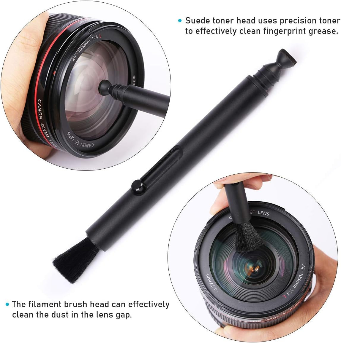 VSGO VS-A3E Warp-Up Camera Cleaning Kit Portable Bag + VSGO V-CL01E Microfiber Cleaning Cloths  VSGO   