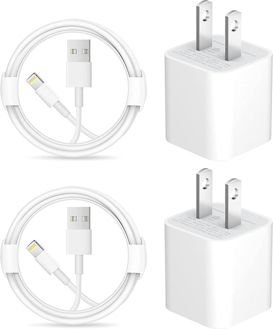Iphone Charger【Apple Mfi Certified 】[2-Pack] USB Wall Charger Block and 6FT USB Fast Charging Cable Compatible with Iphone 14/14 Pro/14 Pro Max/14 Plus/13/12/11/Mini/Xs/Max/Xr/X/8/7/Se  Shenzhen Century Star Technology Co,. Ltd.   