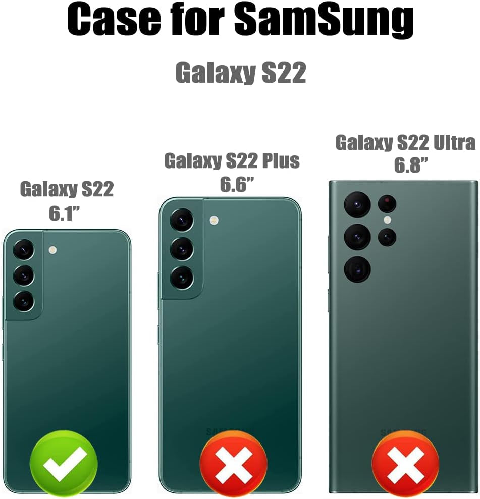 MMHUO for Samsung Galaxy S22 Case with Card Holder,Flower Magnetic Back Flip Case for Samsung Galaxy S22 Wallet Case for Women,Protective Case Phone Case for Samsung Galaxy S22 5G (2022),Mint  MMHUO   