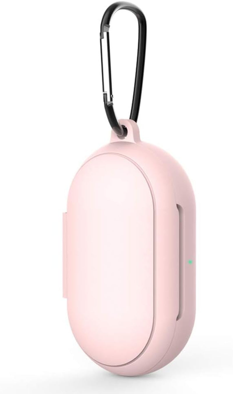 Soft Silicone Skin Case for Samsung Galaxy Buds plus Case (2020)/ Galaxy Buds Case (2019), Shock-Absorbing Case Cover Accessories with Keychain  JLHYYXH   