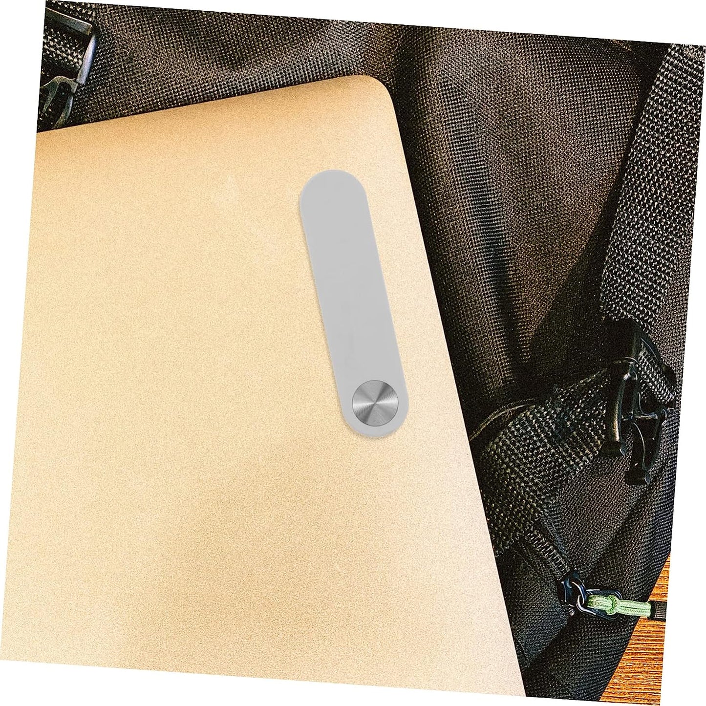 Mobestech 2Pcs Magnetic Mount White Computer Compatible with Any Holder Screen Side Monitor Adjustable Mobile for Laptop Foldable Expansion Bracket Extension Phone  Mobestech   