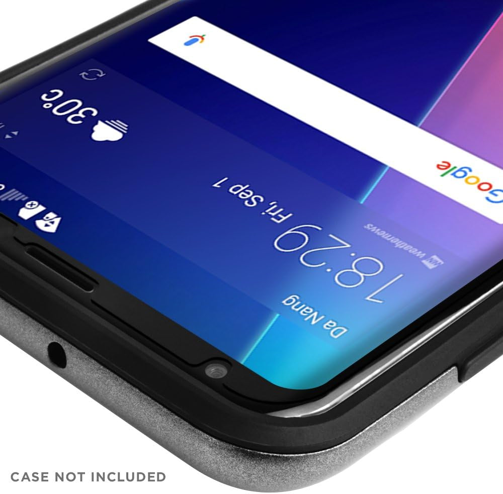 Skinomi Techskin [2-Pack] (Case Compatible) Clear Screen Protector for LG V35 Thinq (LG V30/V30S Thinq/V30S+ Thinq) Anti-Bubble HD TPU Film  Skinomi   