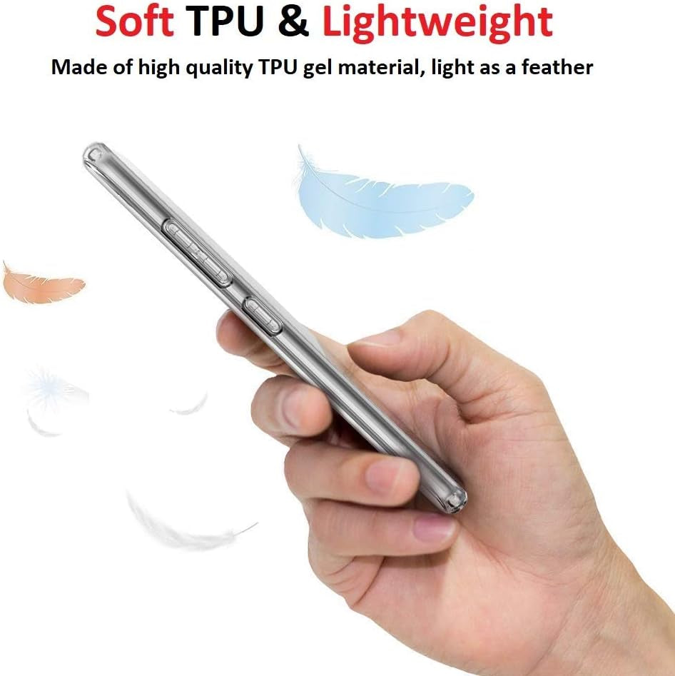 Vultic Clear Case for LG G7 Thinq, Soft Slim Fit Shockproof TPU Lightweight Thin Transparent Cover  Vultic   