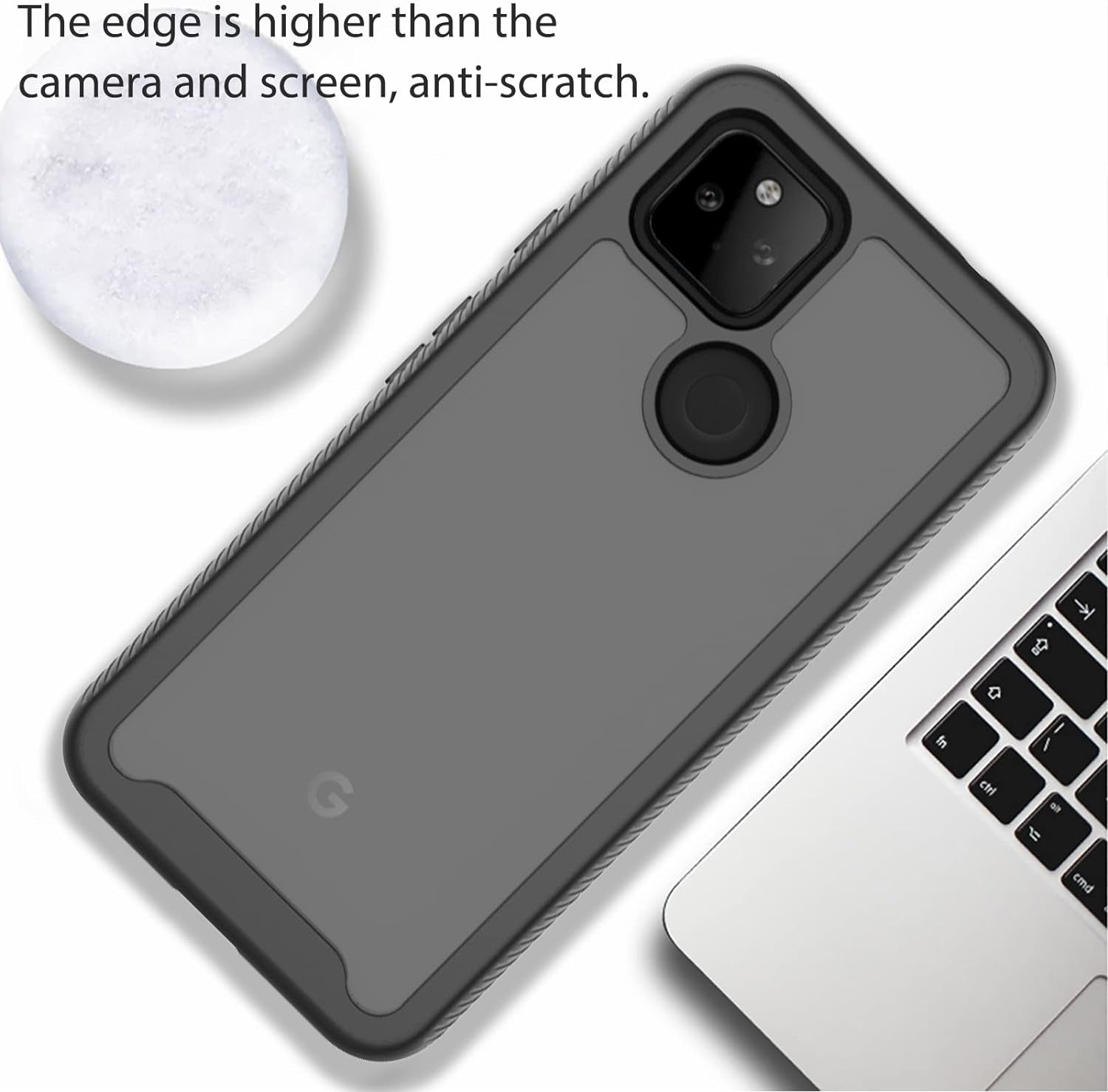Ailiber Compatible with Google Pixel 6 Pro Case, Pixel 6 Pro Crystal Clear Rugged Bumper Case[Not Fit Pixel 6], Full Body Shockproof Protective, Dual-Layer TPU Anti-Scratch Cover for Pixel 6 Pro-Black  Ailiber   