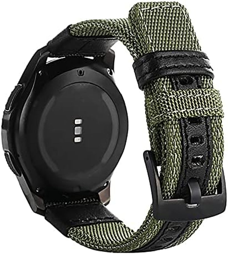 NIBYQ 20Mm Soft Nylon Strap for Garmin Watch Vivomove Hr/Vivoactive 3/Venu Wrist Band for Forerunner 245/645 Lightweight Bracelet  NIBYQ   