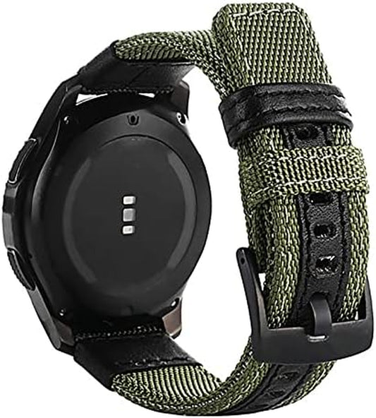 NIBYQ 20Mm Soft Nylon Strap for Garmin Watch Vivomove Hr/Vivoactive 3/Venu Wrist Band for Forerunner 245/645 Lightweight Bracelet  NIBYQ   