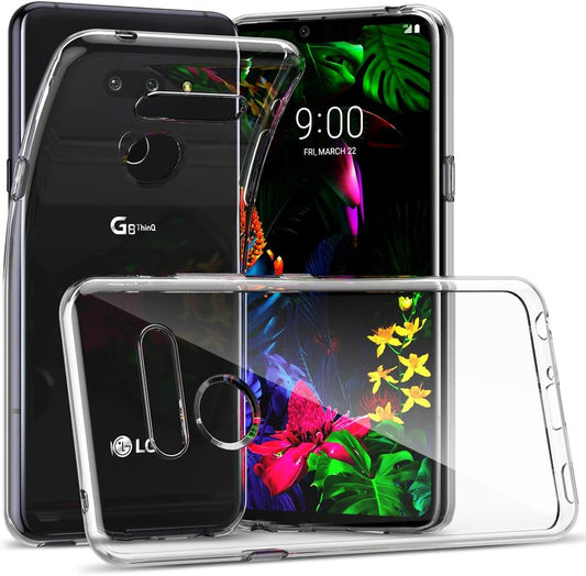 CASEVASN TPU Case Compatiable with LG G8/LG G8 Thinq, Ultra Slim Thin Shockproof Anti-Scratches Flexible TPU Gel Slim Fit Soft Skin Silicone Protective Case Cover for LG G8 / LG G8 Thinq (Clear)  CASEVASN   