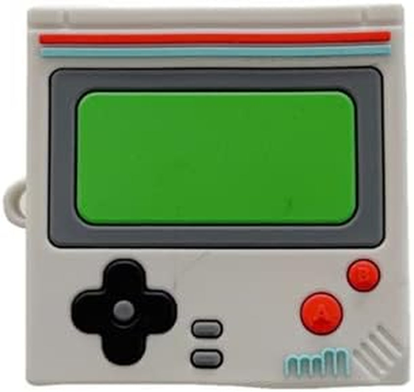 Case for Samsung Galaxy Buds 2 & Buds Live & Buds Pro, Soft Silicone 3D Cute Cartoon Character Kawaii Fashion Cover Animal Design (Digimon)  Angelcityus Game Grey  