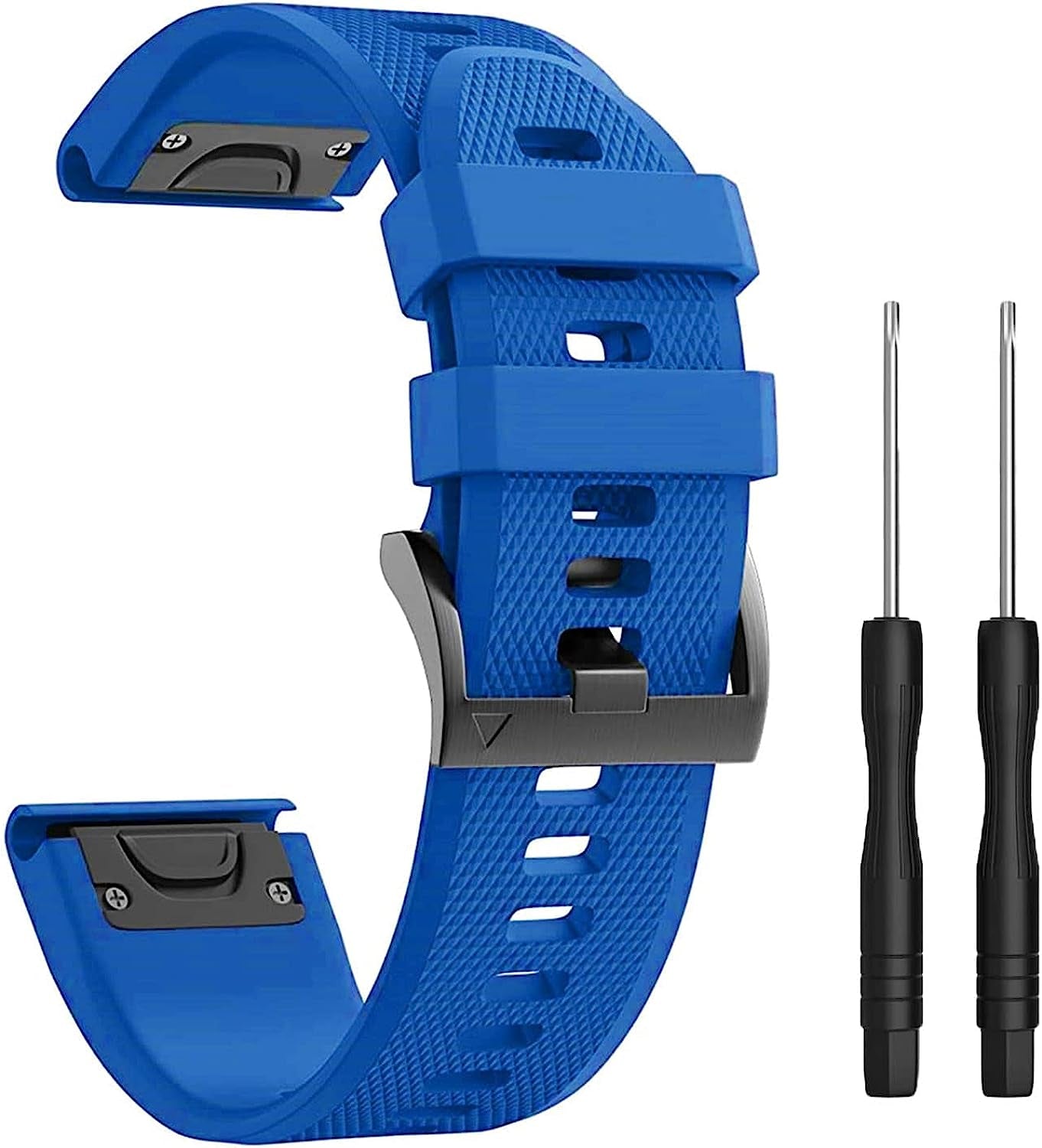 Watch Band Fenix 5 22Mm Width Compatible with Fenix 5/Fenix 5 Plus/Fenix 6/Fenix 6 Pro/Forerunner 935/Forerunner 945/Instinct Tide/Instinct Tactical  GERSIK Navy Blue  