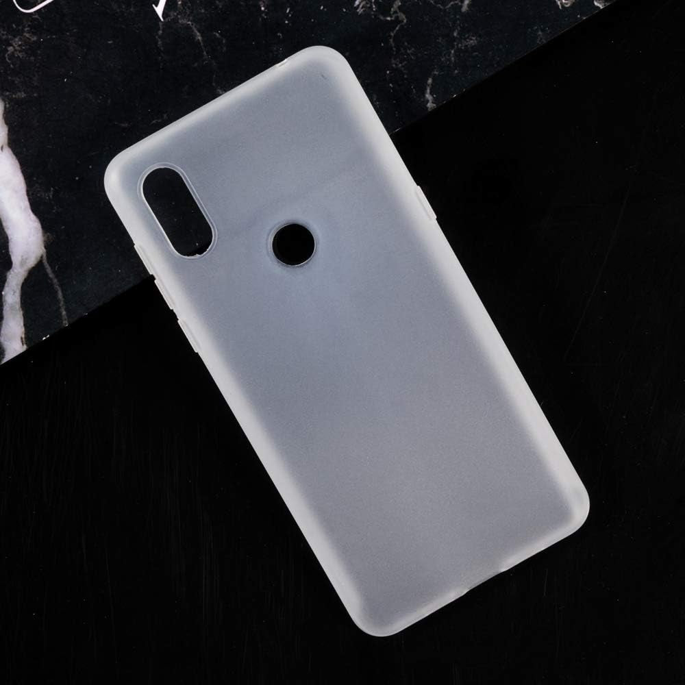 Shantime Xiaomi Mi Mix 3 Case, Scratch Resistant Soft TPU Back Cover Shockproof Silicone Gel Rubber Bumper Anti-Fingerprints Full-Body Protective Case Cover for Xiaomi Mi Mix 3 (Black)  Shantime White  