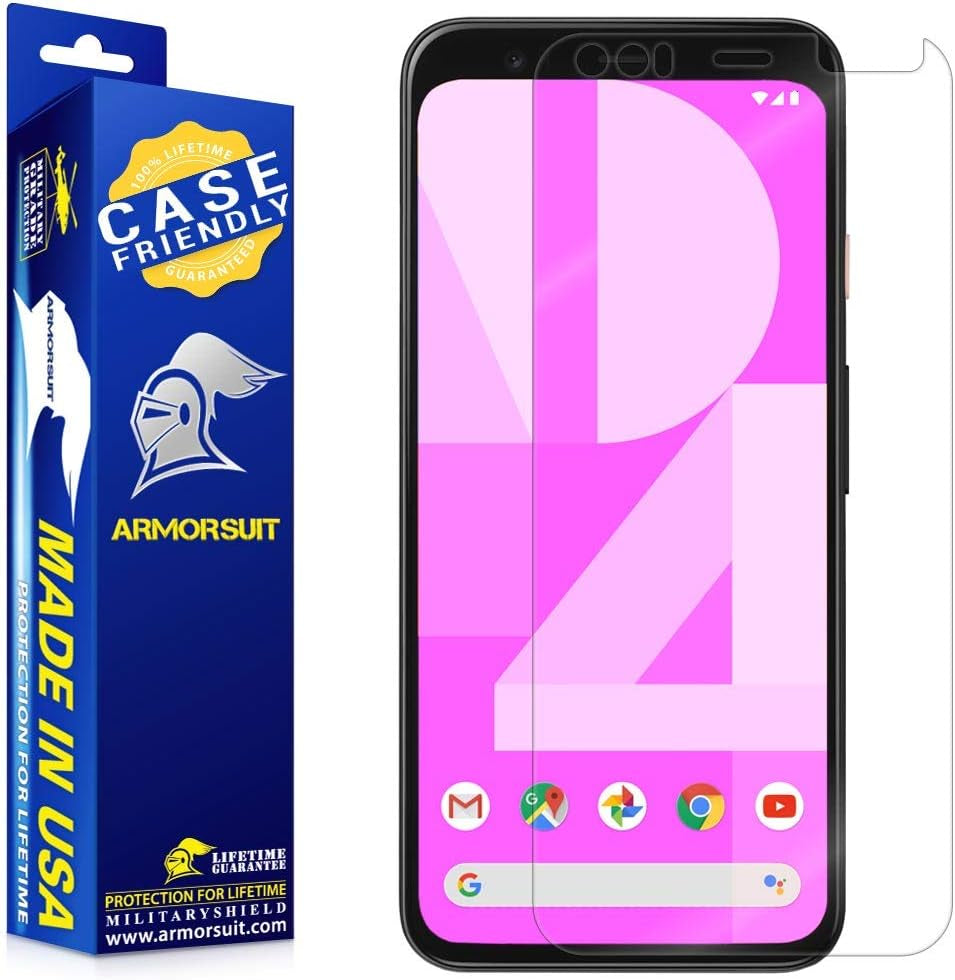 Armorsuit (2 Pack Screen Protector Designed for Google Pixel 6 (6.4 Inch) (2021) Case Friendly Militaryshield HD Clear Film - Made in USA  ArmorSuit Transparent Google Pixel 4 Xl 6.3 Inch 