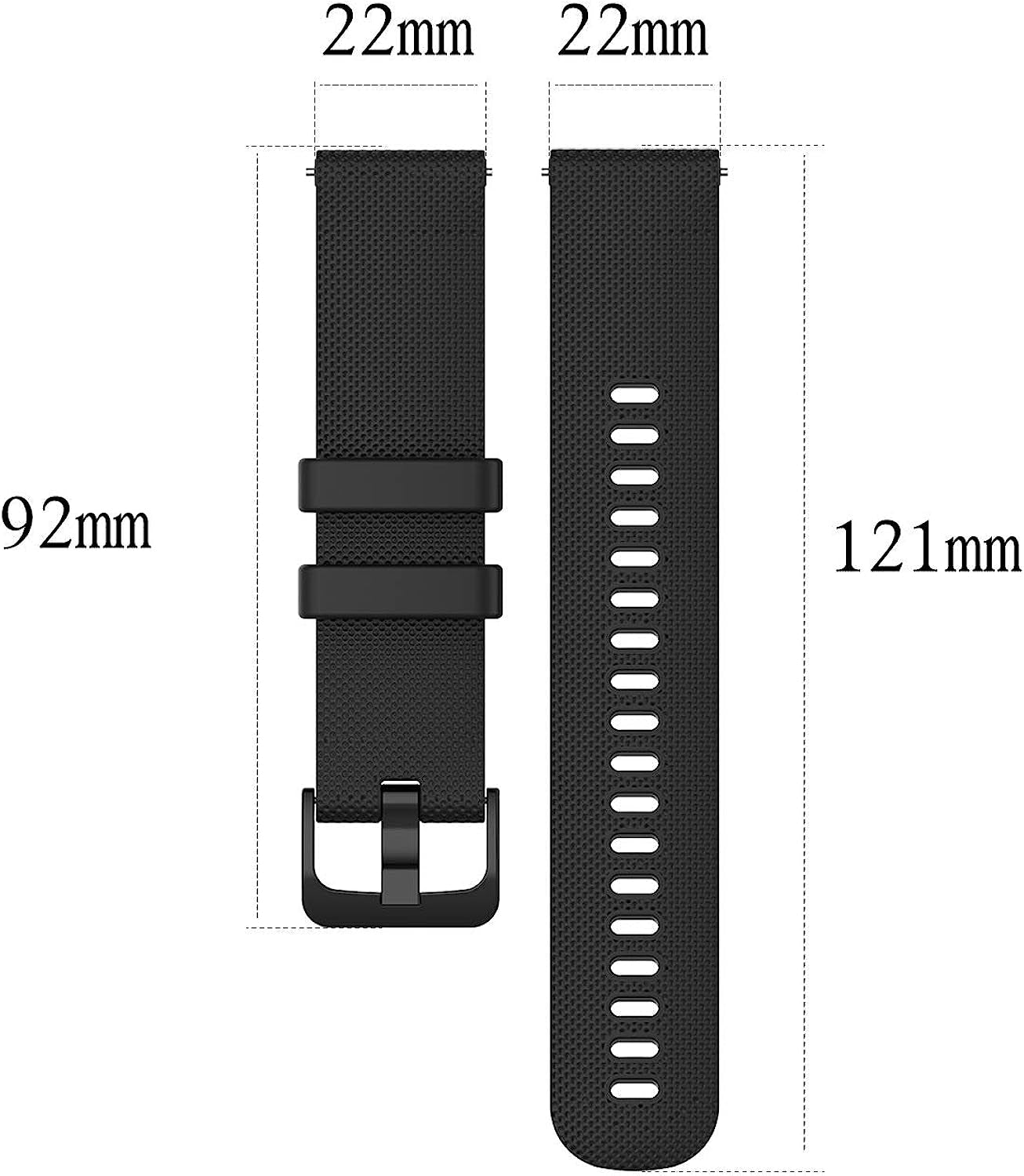 YEEJOK 22Mm Watch Bands Compatible for Fossil Men'S Gen 6/5E 44Mm/ Gen 5LTE/ Gen 5 Carlyle Garrett/Women'S Julianna/Gen 4 Explorist HR, Metal Watch Strap + Silicone Sport Bands  YEEJOK   