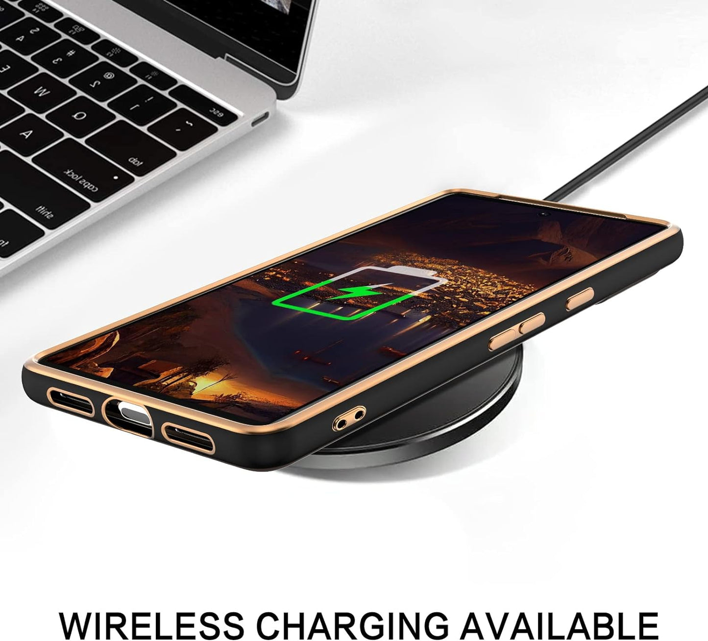 BENTOBEN Google Pixel 7 Pro Case, Google Pixel 7 Pro Phone Case Electroplating Heart Camera Protection Protective Slim Flexible Non-Slip Bumper Shockproof Google Pixel 7 Pro Case 6.7 Inch, Black  BENTOBEN   