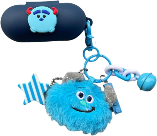 CASEVERSE Case for Sony WF-C500, Silicone Cute Cartoon Anime Shockproof Protective Cover with Keychain, Sony WF-C500 Covers for Kids Boys  CASEVERSE   