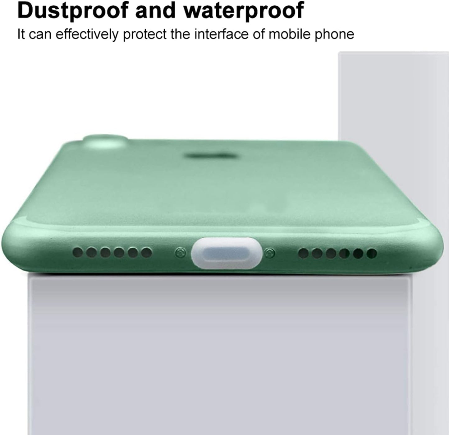 Anti Dust Plugs for Iphone 14 13 Pro Max 8 Pin Charging Port Plug Iphone SE 2020 Anti-Dust Pluggy with Easy Storage Case for Iphone Xs Charge Port Plug for Apple Iphone 11 12 Pro XR XS Max Black  EGEN   