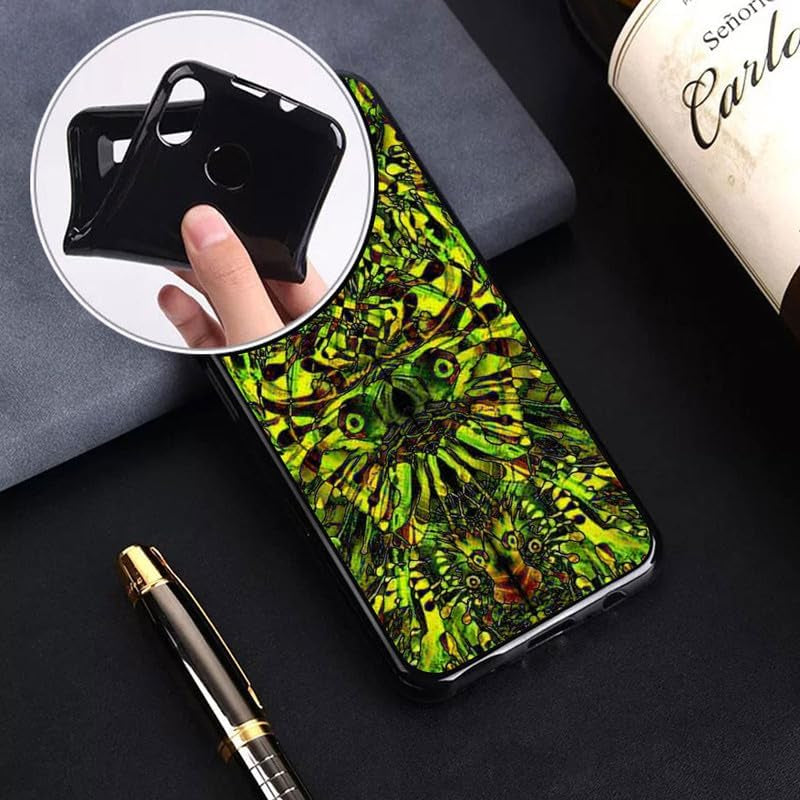 WIMSPEED Shockproof Phone Case for Sony Xperia 5 V (6.1") + 2 Pack Tempered Glass Protective Film, Slim Soft Silicone Shell anti Scratch TPU Cover for Sony Xperia 5 V - Green Goblin  WIMSPEED   