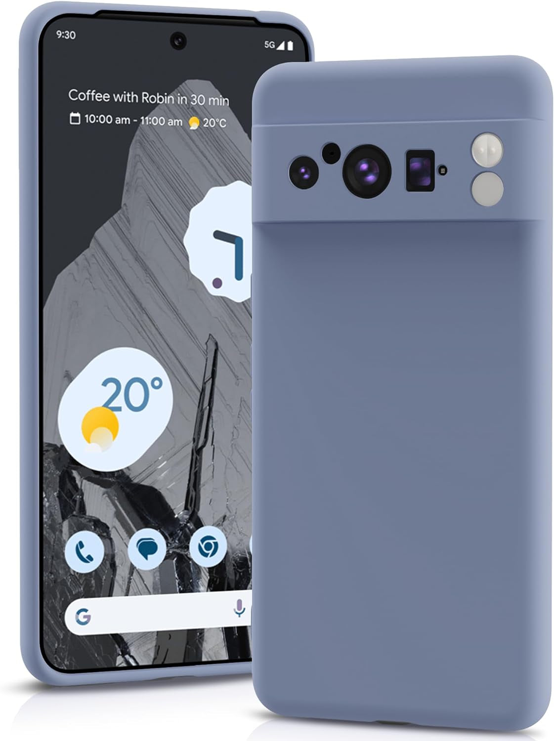 YATWIN Silicone Case for Google Pixel 7A 5G, Soft-Touch, Shockproof, Dustproof, Antiskid Full Body Armour Phone Cover for Google Pixel 7A 5G - Dark Green  YATWIN   