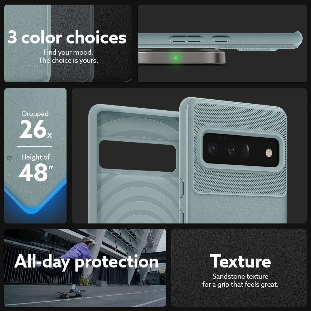 Caseology Vault Protective Case Compatible with Google Pixel 6 Pro Case (2021) - Sage Green  Spigen   