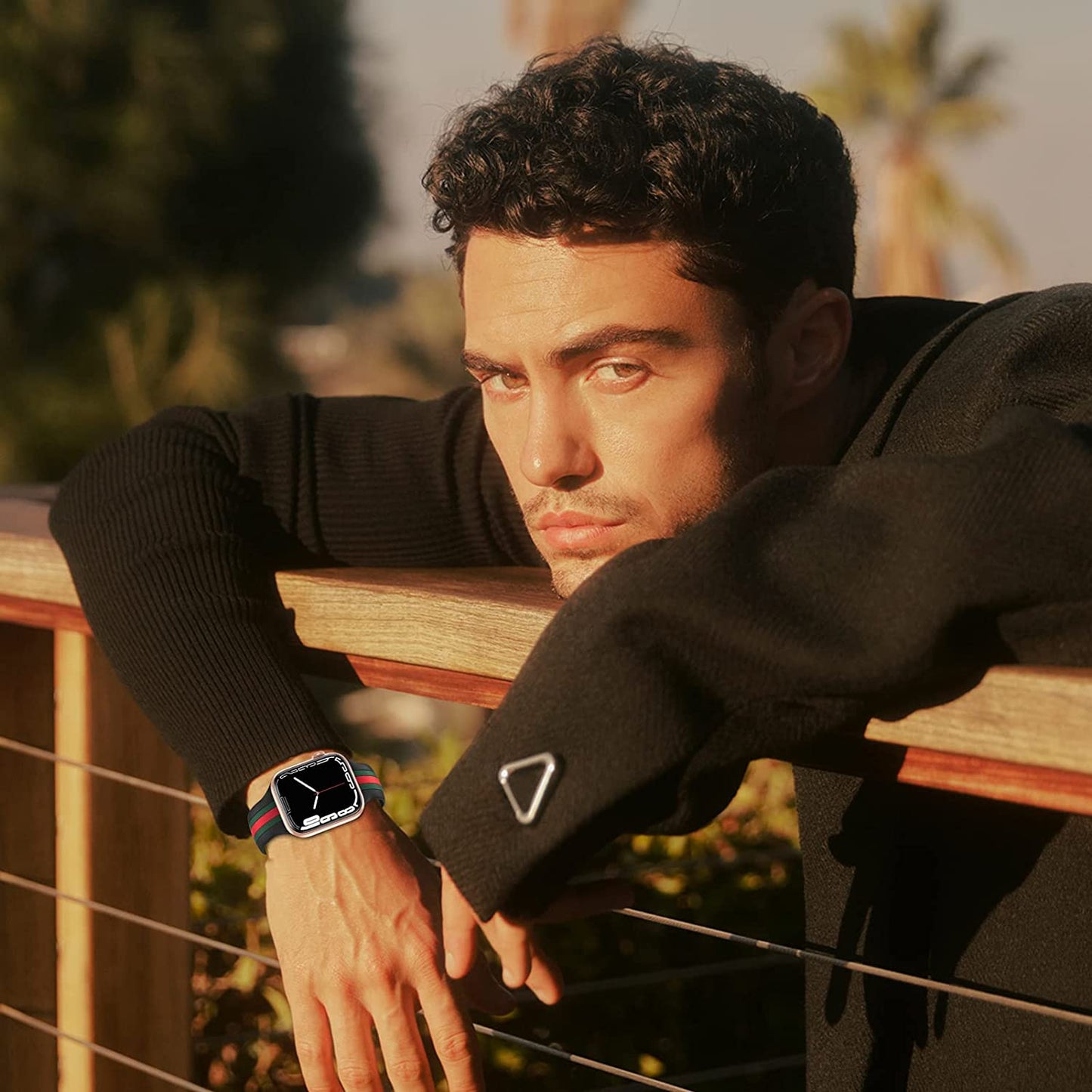 [2 Pack] Designer Bands Compatible with Apple Watch Band 38Mm 40Mm 41Mm 42Mm 44Mm 45Mm 49Mm Men Women, Soft Silicone Sport Band Replacement Strap for Apple Watch Ultra Iwatch Series 8 7 SE 6 5 4 3 2 1  Seizehe   