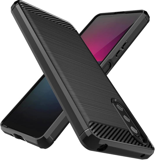 Osophter for Sony Xperia 10 V Case,Sony Xperia 10 5 Case Shock-Absorption Flexible TPU Rubber Protective Phone Cover for Sony Xperia 10 V(Black)  Osophter   