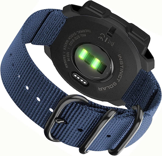 Liwerlly Band for Garmin Instinct / 2 Solar Watch Bands, 22Mm Breathable Nylon Woven Loop Sport Replacement Watch Strap Women Men Garmin Instinct 2/ Solar/Tactical Smartwatch  LiWerlly   